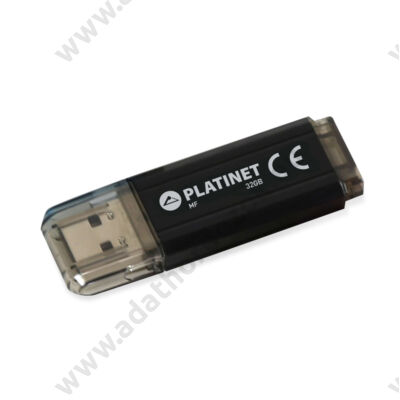 PLATINET PMFV32B V-DEPO PENDRIVE 32GB FEKETE