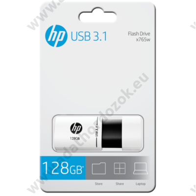 HP X765W USB 3.1 PENDRIVE 128GB FEHÉR/FEKETE
