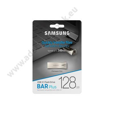 SAMSUNG BAR PLUS USB 3.1 PENDRIVE 128GB EZÜST