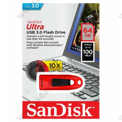 SANDISK USB 3.0 ULTRA PENDRIVE 64GB PIROS