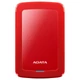 ADATA HV300 2,5 COL USB 3.1 KÜLSŐ MEREVLEMEZ 1TB PIROS