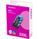 ADATA SD820 USB 3.2 GEN 2x2 20Gbps TYPE-C KÜLSŐ SSD MEGHAJTÓ 2000GB FEKETE-KÉK