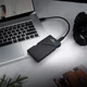 ADATA SE920 USB4 GEN 3x2 40Gbps TYPE-C KÜLSŐ SSD MEGHAJTÓ 1TB FEKETE