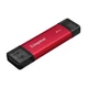KINGSTON DUAL PORTABLE USB 3.2 GEN 2 (10Gbps) USB-A/USB-C FÉMHÁZAS SSD MEGHAJTÓ 2TB PIROS