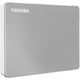 TOSHIBA CANVIO FLEX 2,5 COL USB 3.0 KÜLSŐ MEREVLEMEZ 4TB EZÜST