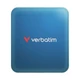 VERBATIM SNAPBACK USB-C 3.2 GEN 2x2 (20Gbps) KÜLSŐ SSD MEGHAJTÓ 1TB METÁLKÉK