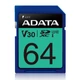 ADATA PREMIER PRO SDXC 64GB CLASS 10 UHS-I U3 V30 100/80 MB/s