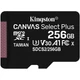 KINGSTON CANVAS SELECT PLUS MICRO SDXC 256GB CLASS 10 UHS-I U1 A1 V10 (100 MB/s)