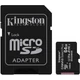 KINGSTON CANVAS SELECT PLUS MICRO SDXC 64GB + ADAPTER CLASS 10 UHS-I U1 A1 V10 (100 MB/s)