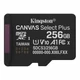 KINGSTON CANVAS SELECT PLUS MICRO SDXC 256GB CLASS 10 UHS-I U1 A1 V10 (150 MB/s OLVASÁSI SEBESSÉG)
