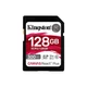 KINGSTON CANVAS REACT PLUS SDXC 128GB CLASS 10 UHS-II U3 V90 300/260 MB/s