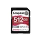 KINGSTON CANVAS REACT PLUS SDXC 512GB CLASS 10 UHS-II U3 V60 280/150 MB/s