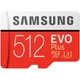 SAMSUNG EVO PLUS (2020) MICRO SDXC 512GB + ADAPTER CLASS 10 UHS-I U3 100/90 MB/s