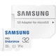 SAMSUNG PRO ENDURANCE MICRO SDHC 32GB + ADAPTER CLASS 10 UHS-I U1 V10 100/30 MB/s