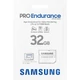 SAMSUNG PRO ENDURANCE MICRO SDHC 32GB + ADAPTER CLASS 10 UHS-I U1 V10 100/30 MB/s