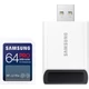 SAMSUNG PRO ULTIMATE (2023) SDXC 64GB CLASS 10 UHS-I U3 V30 200/130 MB/s + USB 3.0 MEMÓRIAKÁRTYA OLVASÓ