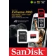 SANDISK EXTREME PRO MICRO SDXC 256GB + ADAPTER CLASS 10 UHS-I U3 A2 V30 170/90 MB/s