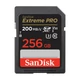 SANDISK EXTREME PRO SDXC 256GB CLASS 10 UHS-I U3 V30 200/140 MB/s