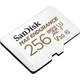 SANDISK MAX ENDURANCE MICRO SDXC 256GB + ADAPTER CLASS 10 UHS-I U3 V30 100/40 MB/s