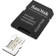 SANDISK MAX ENDURANCE MICRO SDXC 256GB + ADAPTER CLASS 10 UHS-I U3 V30 100/40 MB/s