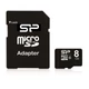 SILICON POWER MICRO SDHC 8GB + ADAPTER CLASS 10
