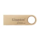 KINGSTON DATATRAVELER SE9 G3 USB 3.2 GEN 1 FÉMHÁZAS PENDRIVE 256GB (220/100 MB/s) ARANY